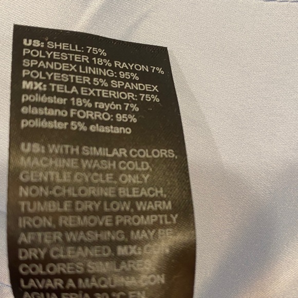 WHBM® One-Button Blazer
Light Blue Women's Blazer NWT - Picture 11 of 11